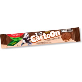BISC RECH PARATI ZOO CARTOON 85G CHOC