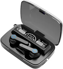 Fone de Ouvido Bluetooth 5.3 sem Fio Case com Display LCD - ST-159B