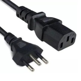 CABO DE FOR�A PARA FONTE ATX E MONITOR  3X0.5 COM 1,5 METROS OD6.8 - 03497