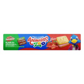 BISC RECH ANIMADOS ZOO 130G MOR