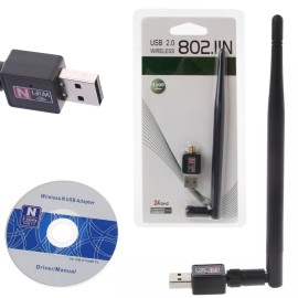 Adaptador wi-fi Antena Wi-fi Adaptador Wireless 1200mb/s Usb